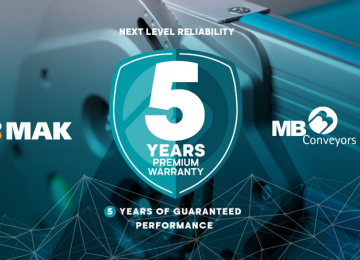 MAK | 5 Jahre Garantie auf MB Conveyors Produkte