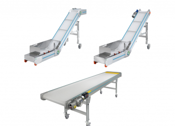 Förderbänder mit Kunststoff-Gliedergurt Förderbänder mit Kunststoff-Gliedergurt